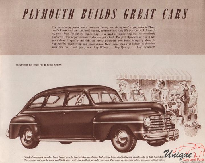 1942 Plymouth Brochure Page 10